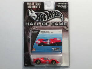 FERRARI 330 P4　WINNER DAYTONA 1967　MILESTONE MOMENTS　Hot Wheels　HALL OF FAME