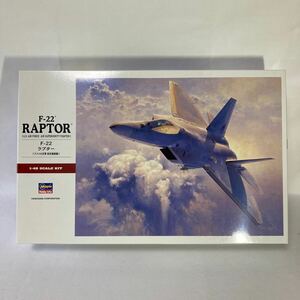 ハセガワ 1/48 F-22 ラプター アメリカ 空軍プラモデル 未組立 Hasegawa 