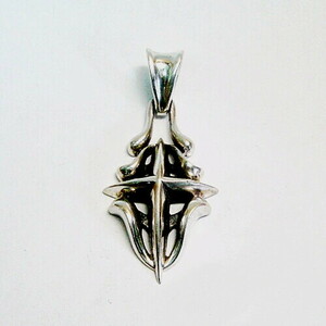  free shipping! Chrome style! powerful Cross design silver made top!
