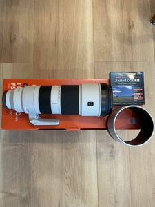 極美品sony ソニー FE200-600mm F5.6-6.3 G OSS　・購入時付属品全有・95㎜保護フィルター付