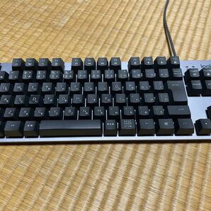 【動作品】Logicool K835 TKL 赤軸　メカニカルキーボード