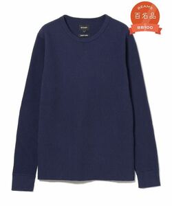 BEAMS ビームス　サーマルカットソー　長袖　Mサイズ　ネイビー