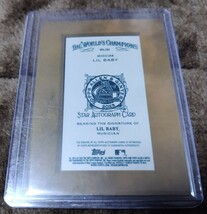 LIL BABY TOPPS 2023 ALLEN GINTER AUTO 直筆サインカード ラッパー_画像2