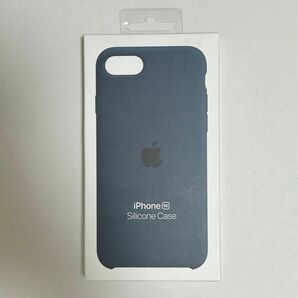 【Apple純正】iPhone 7 / 8 / SE シリコンケース 新品 アビスブルー