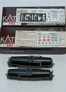 HOゲージ KATO タキ43000(クロ）2両 1-807