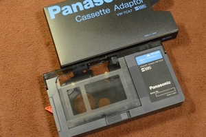 3164●パナソニック Panasonic VHSカセットアダプター VW-TCA7