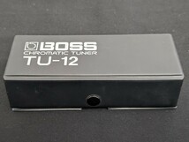 BOSS ボス CHROMATIC TUNER TU-12 チューナー ケース付　動作確認済み　(05146_画像4