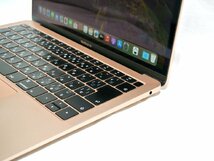 Bランク品（中古美品）MACノート MacBook Air Retinaディスプレイ 1600/13.3 MREE2J/A [ゴールド]_画像2