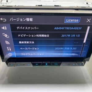 【中古】AVIC-CZ900 サイバーナビ 2020年地図carrozzeria フルセグ Bluetooth 地デジ DVD の画像2