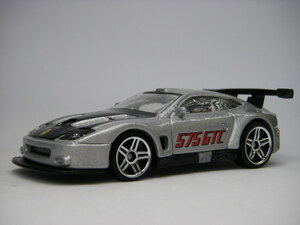 ホットウィール (銀) フェラーリ 575 GTC ＜ルース＞ Hot Wheels FERRARI