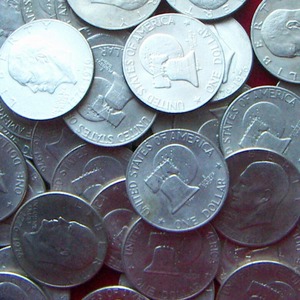 【アイク】アメリカ 1ドル白銅貨 10枚 建国200年記念 1776-1976 【1,500円即決】