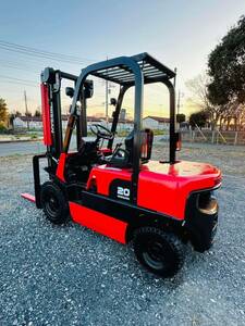 ★★forklift ★Nissan ★ ★ PJ02 ★★1319hours★2T★ ガソリン★★現vehicle確認可能　茨城Prefecture古河市