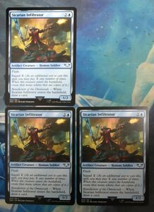 MTG シカリアン・インフィルトレイター/Sicarian Infiltrator 40K 英語版3枚