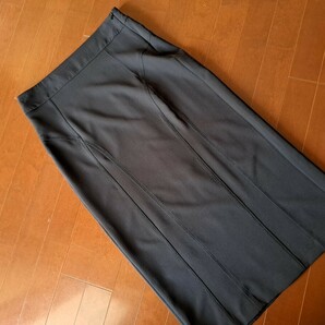 ZARA ストレッチ タイトスカート 黒 ザラ ロングスカートの画像1