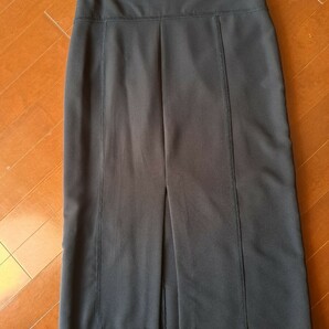 ZARA ストレッチ タイトスカート 黒 ザラ ロングスカートの画像5