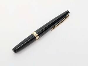 【946】 PILOT パイロット Elite エリート 万年筆 ペン先 14K 585 刻印 K14 ブラック ゴールド 文房具 ステーショナリー アンティーク