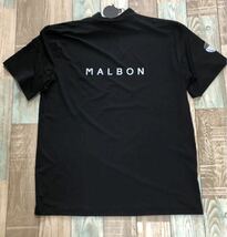 マルボンゴルフ MALBON GOLF 　シャツ　モックネック　半袖　メンズ_画像3