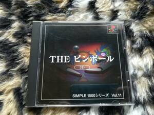 【中古・盤面良好・動作確認済み】PS　THE ピンボール　3D　　同梱可