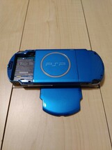 PSP3000本体　ブルー　ジャンク_画像3