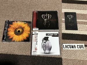 送料無料 特典付 帯付国内盤 LACUNA COIL ラクーナコイル Shallow Life Broken Crown Halo Comalies ゴシック