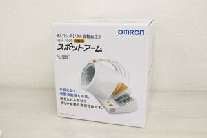 【未使用/開封済】 OMRON オムロン上腕式 自動デジタル血圧計 HEM-1000 スポットアーム 3J283
