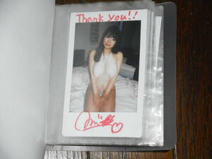 [100 jpy start ] with autograph site photographing Cheki : flower . beautiful .①