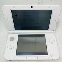 美品 Nintendo 3DS LL 本体 ホワイト 動作確認済み 初期化済み USED品 1円スタート _画像3