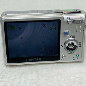 PENTAX ペンタックス Optio S6 デジタルカメラ シルバー 初期化済み 動作確認済み USED品 1円スタートの画像5