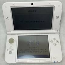 Nintendo 3DS LL 本体 ミント×ホワイト 動作確認済み 初期化済み ケース付き USED品 1円スタート 1円ショップ 1スタ _画像3