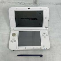 Nintendo 3DS LL 本体 ミント×ホワイト 動作確認済み 初期化済み ケース付き USED品 1円スタート 1円ショップ 1スタ _画像2