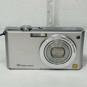 Panasonic パナソニック LUMIX DMC-FX37 10MEGA PIXELS デジタルカメラ シルバー 動作確認済み USED品 1円スタート 1円ショップ