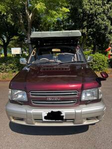 Isuzu　Bighorn　ディーゼル　5 speed manual　Vehicle inspectionR1995December　7 person　ハンドリングバイLotusSE