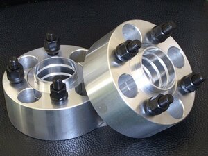 TE71 カローラ スプリンター ワイトレ 純正ホイール用ハブリング付き ワイドトレッドスペーサー 30mm 2枚組 専用ナット付き