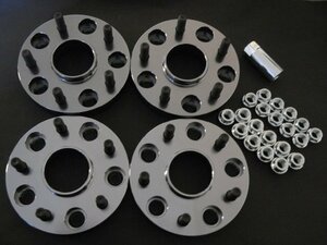 クレスタ JZX100 JZX90 GX81 ハブリング一体成型ワイドトレッドスペーサー1台分 ワイトレ フロント16mm リア22mm厚 ナット付き