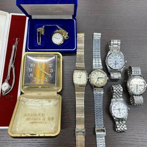 ★☆時計おまとめ　8点　SEIKO/REGUNO/ALBA　動作未確認　箱なしであればレターパックプラス可　#UK0430☆★