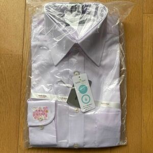 Marie Claire 長袖ワイシャツ S37-80 薄紫 未使用品