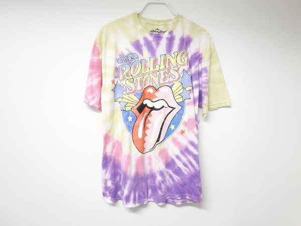 海外限定 オフィシャル　The Rolling Stones Tie-Dye Tシャツ