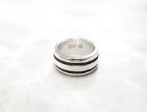 Tiffany & Co ティファニー グルーブド リング　指輪 silver925 12号 #5 _画像1