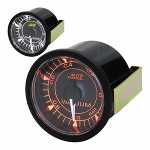 訳あり AUTOGAUGE オートゲージ バキューム計 車 296シリーズ 52mm 52Φ 時計 メーター 高性能 クリアレンズ 2色LEDバックライト