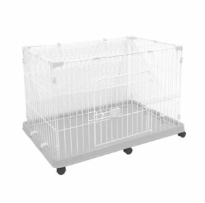  with translation pet cage wide 1 step small size dog medium sized dog cat ... width 92× depth 62× height 64cm
