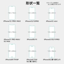 【2枚セット】最新機種対応 iPhone 強化ガラスフィルム 厚み0.3mm iPhone13 Pro MAX クリア 指紋防止 高透明 超強度 9H 保護フィルム_画像7