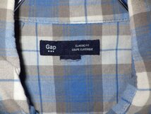 z5179GAP★ギャップ★チェック柄★長袖シャツ★USA★アメカジ★人気★激安★送料格安_画像2