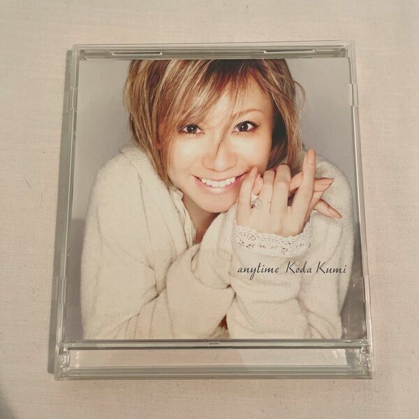 美品 anytime 倖田來未 シングル CD DVD 2枚組 邦楽 帯あり koda kumi avex