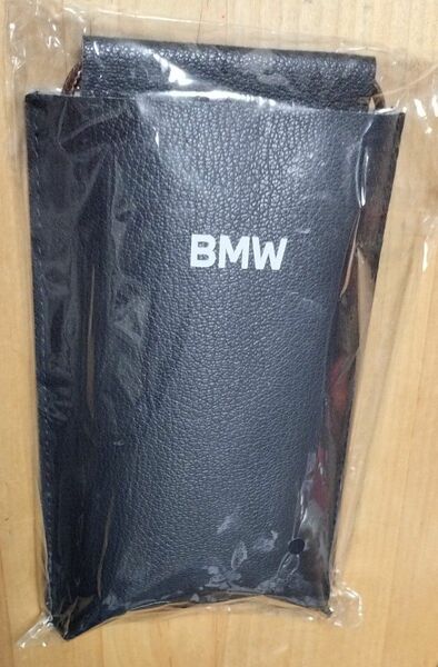 BMW　オリジナル　リサイクルレザースマホネックポーチ