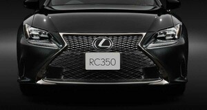 LEXUS レクサスRC F SPORT Prime Black　新品　純正 スピンドルグリルASSY (漆黒メッキフレーム)＆フォグランプカバー左右