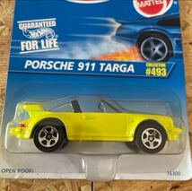 レア！ホットウィール ポルシェ９１１タルガ　USカード　202442_画像2