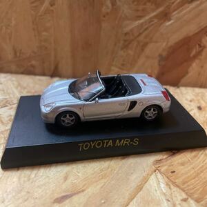  Kyosho 1/64 Toyota MR-S серебряный KYOSHO TOYOTA миникар 202434