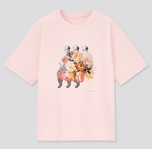 ユニクロ ルーブル美術館 コラボ Tシャツ UT M ピンク 【送料無料】