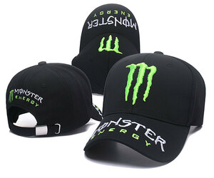 ( prompt decision ) Monster Energy hat sport cotton tsu il embroidery Logo Golf baseball cap black #2