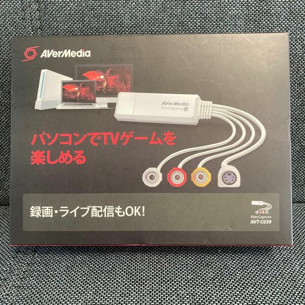 AVerMedia USBゲームキャプチャー AVT-C039 WHITE